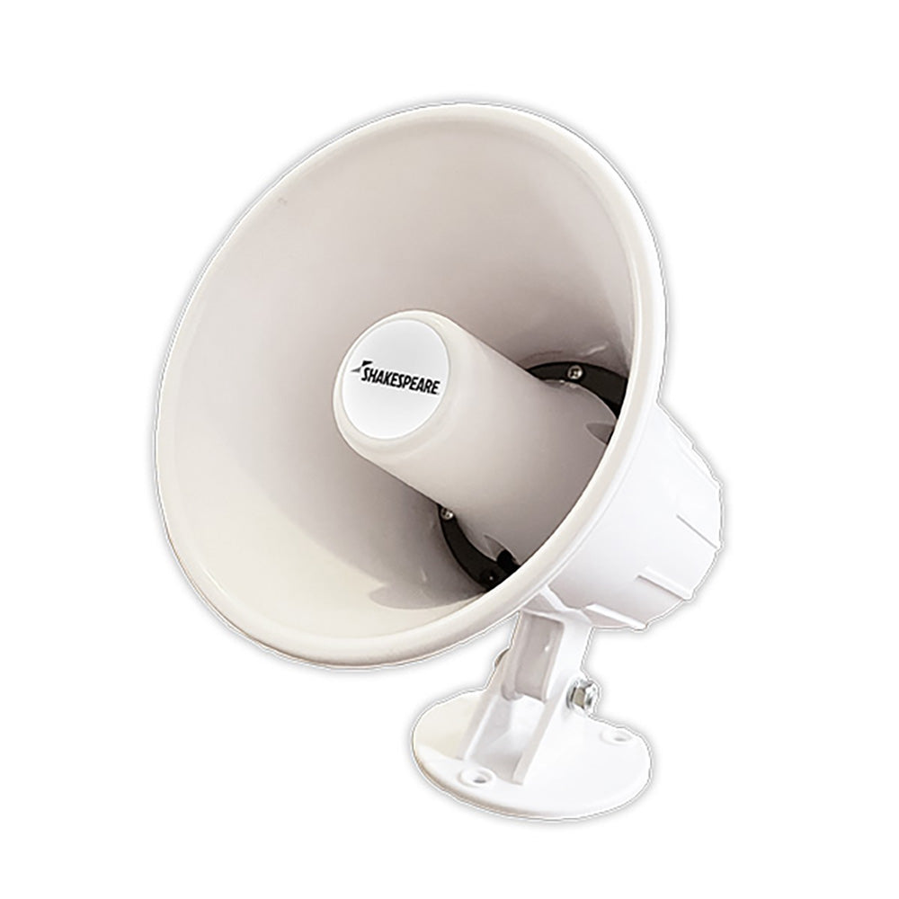 Shakespeare 15W 4-Ohm 5" Loud Hailer Speaker w/Bracket  Talkback - White [HS-5A] - Premium Hailer Horns  Shop now 