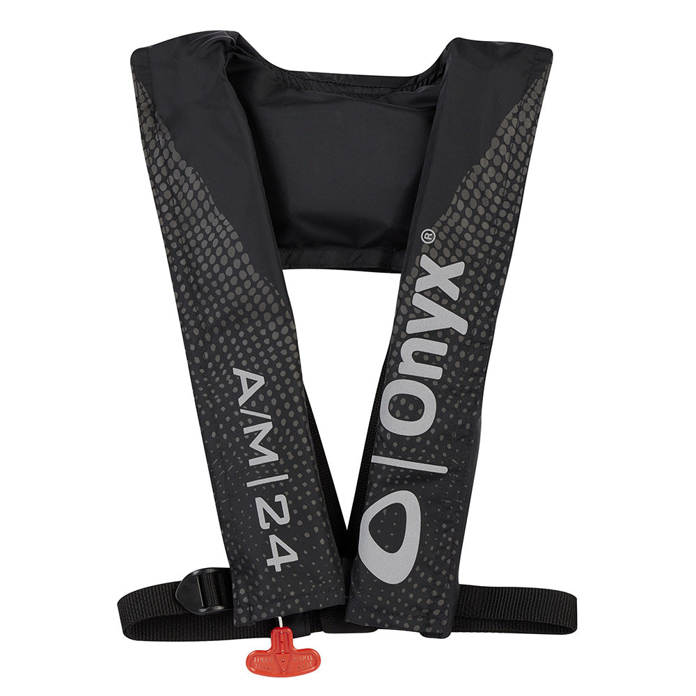 Onyx A/M-24 Auto/Manual Adult Universal PFD - Black [132008-700-004-22] - Premium Life Vests  Shop now at Besafe1st® 