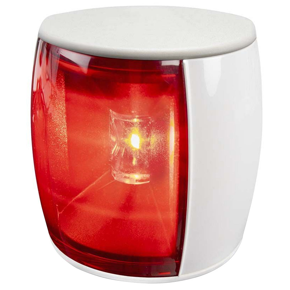 Hella Marine NaviLED PRO Port Navigation Lamp - White Shroud - Red Lens - 3NM [017460111] - Premium Navigation Lights  Shop now 