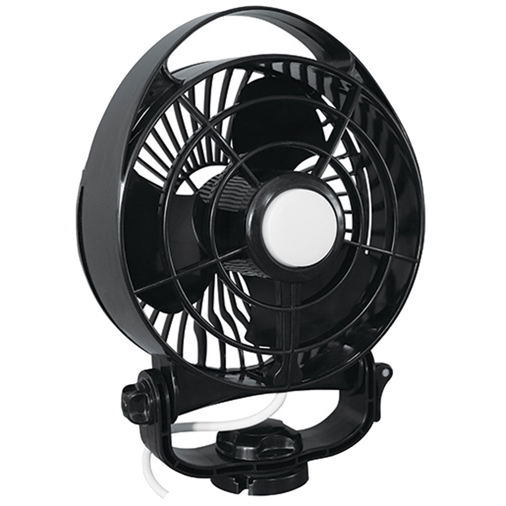 SEEKR by Caframo Maestro 12V 3-Speed 6" Marine Fan w/LED Light - Black [7482CABBX] - Premium Accessories  Shop now at Besafe1st® 