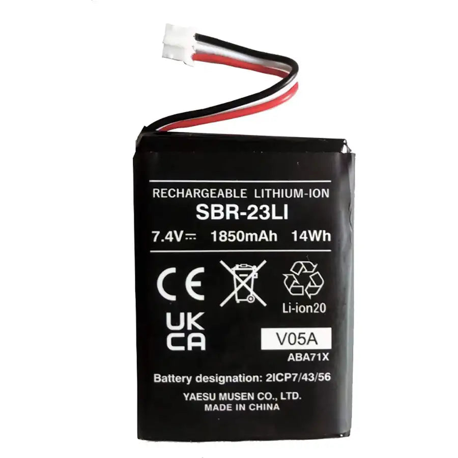 Standard Horizon SBR-23LI Li-Ion Battery Pack f/HX210 [SBR-23LI] - Premium Accessories  Shop now 