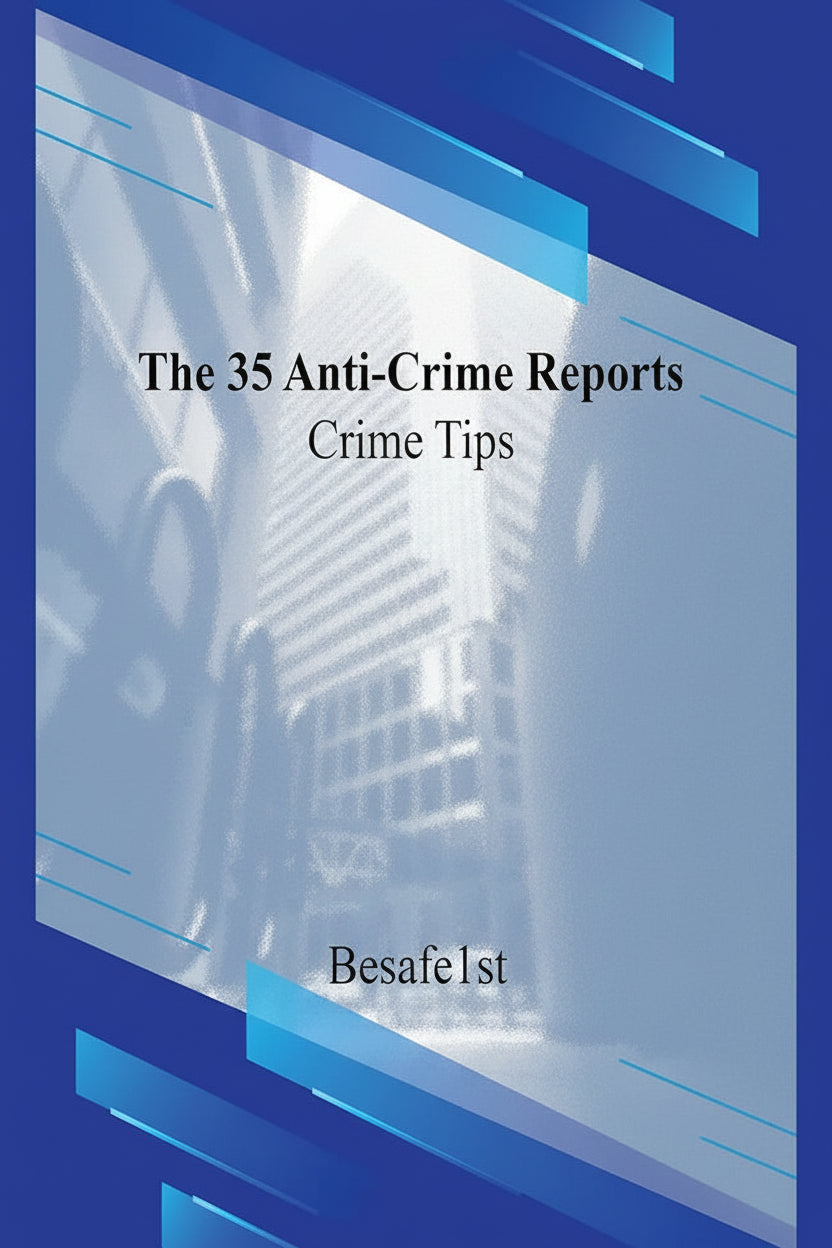 35 Anti-Crime Report Tips Besafe1st