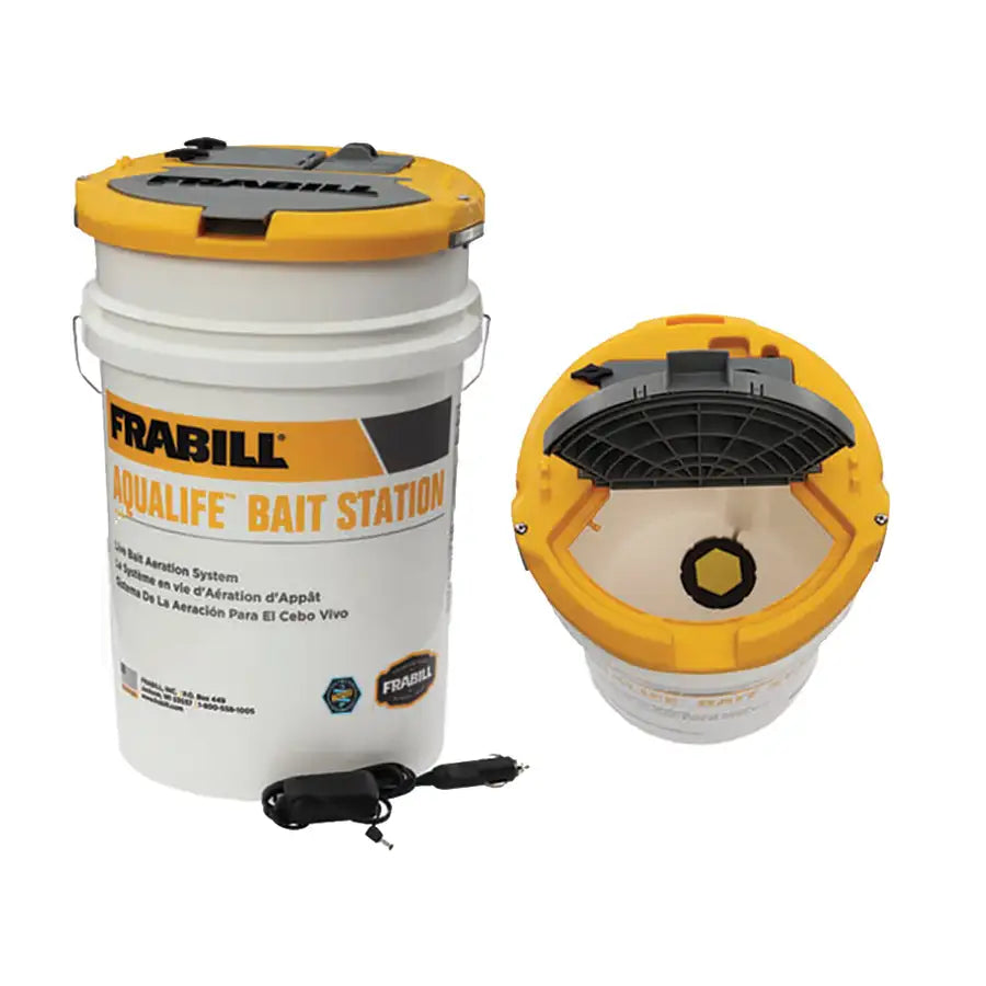 Frabill Aqua-Life Bait Station - 6 Gallon Bucket [14691] - Besafe1st®  