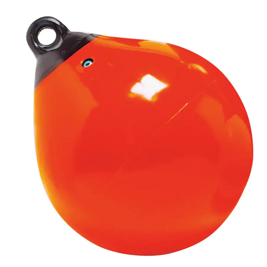 Taylor Made 15" Tuff End Inflatable Vinyl Buoy - Orange [61146] - Besafe1st® 