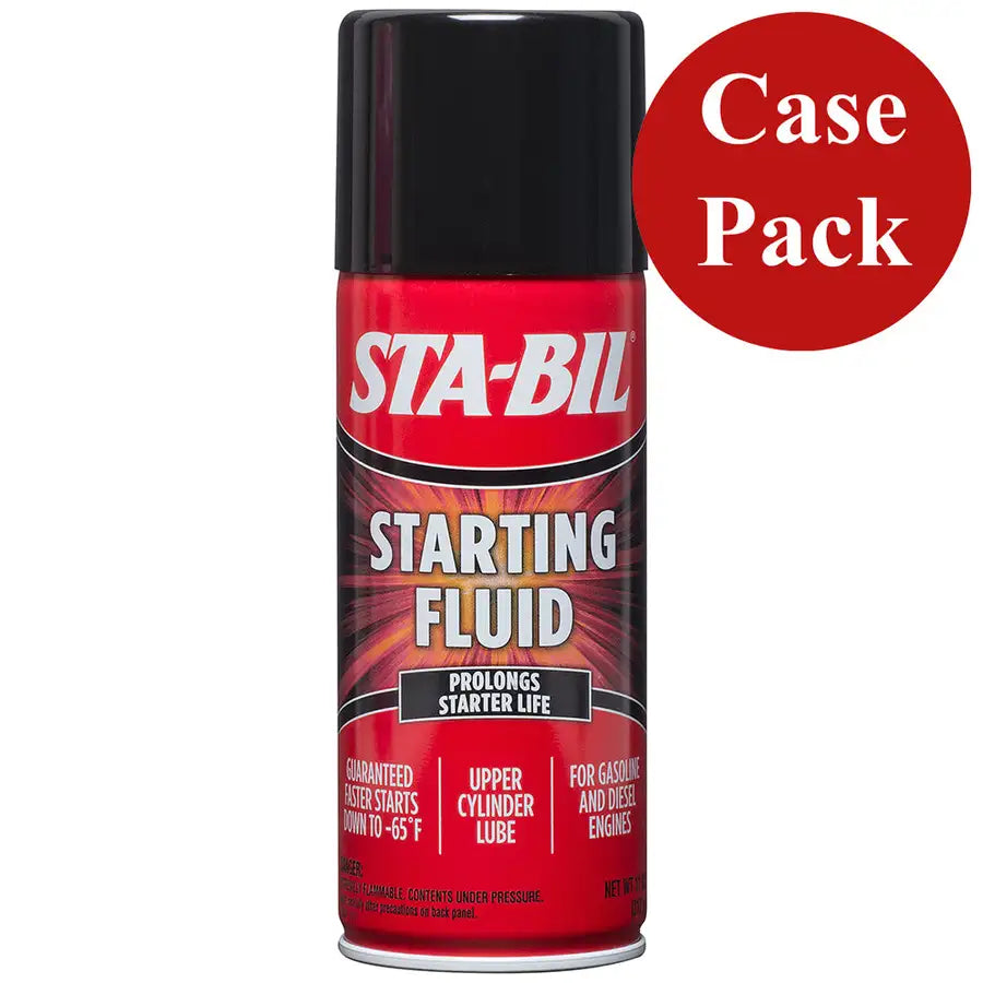 STA-BIL Starting Fluid - 11oz *Case of 6* [22004CASE] - Besafe1st®  