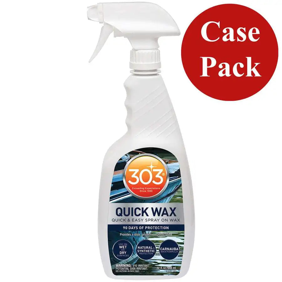 303 Marine Quick Wax - 32oz *Case of 6* [30213CASE] - Premium Cleaning  Shop now 