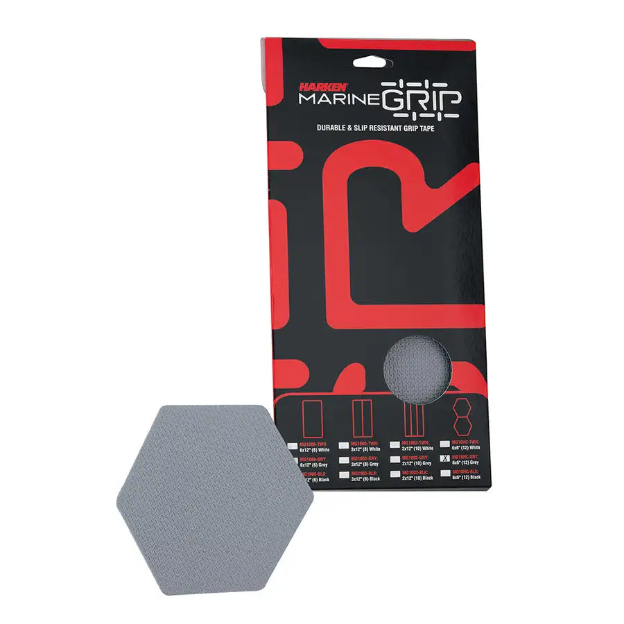 Harken Marine Grip Tape - Honeycomb - Grey - 12 Pieces [MG10HC-GRY] - Premium Accessories  Shop now 
