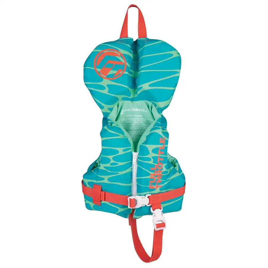 Full Throttle Infant Nylon Life Jacket - Aqua [112400-505-000-22] - Premium Life Vests  Shop now 