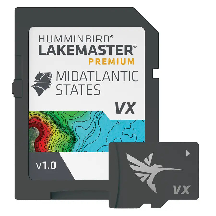 Humminbird LakeMaster VX Premium - Mid-Atlantic States [602004-1] - Besafe1st®  