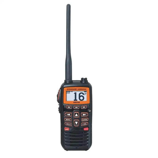 Standard Horizon HX210 floating handheld VHF marine radio