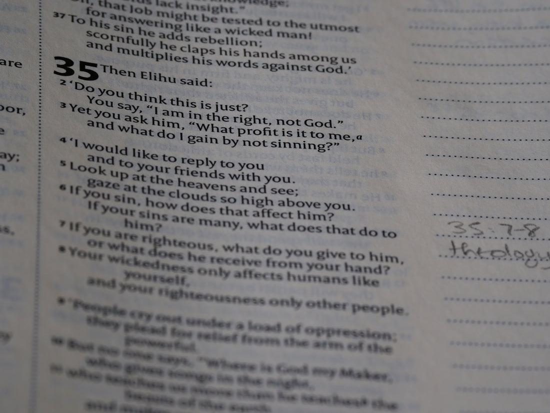 a close up of a book with writing on it
