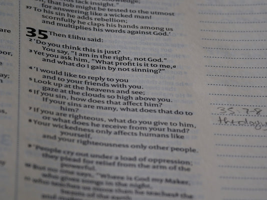 a close up of a book with writing on it