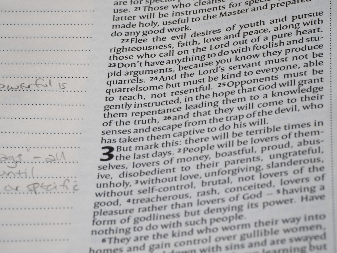 It is a bible passage about the last days.