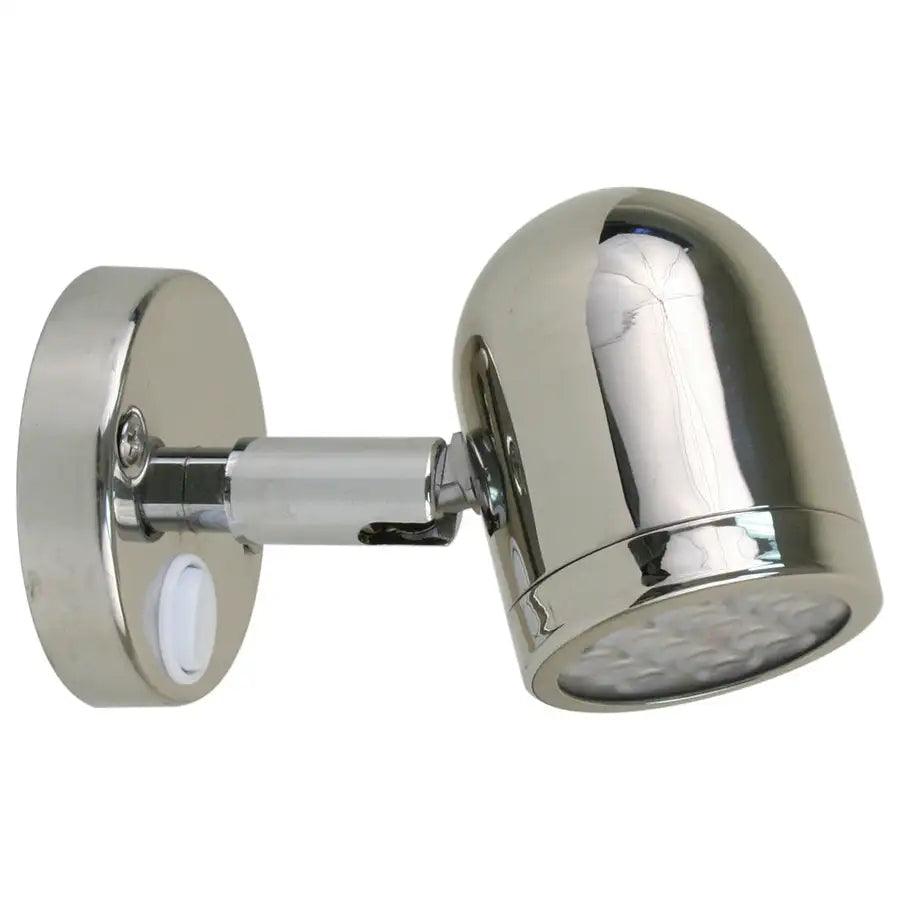 Scandvik LED 304 Stainless Steel LED Reading Light - 8-30V [19053P] - Besafe1st® 