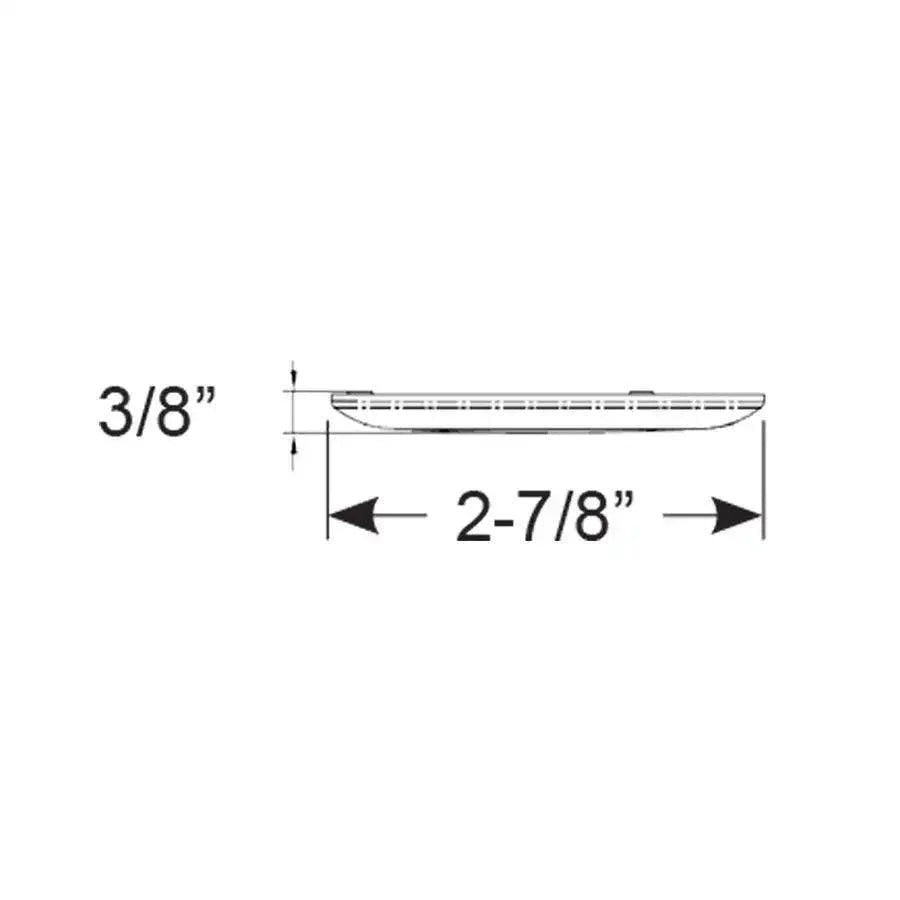 Scandvik B3 Downlight Surface Mount - Cool White - SS Trim - IP67 - 12/24V [41320P] Scandvik