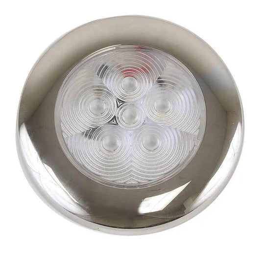 Scandvik B3 Downlight Surface Mount - Blue - SS Trim - IP67 - 12/24V [41321P] Scandvik