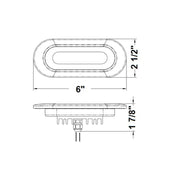 Scandvik Flush Mount Spreader Light - 10-30V - White [41343P] - Besafe1st