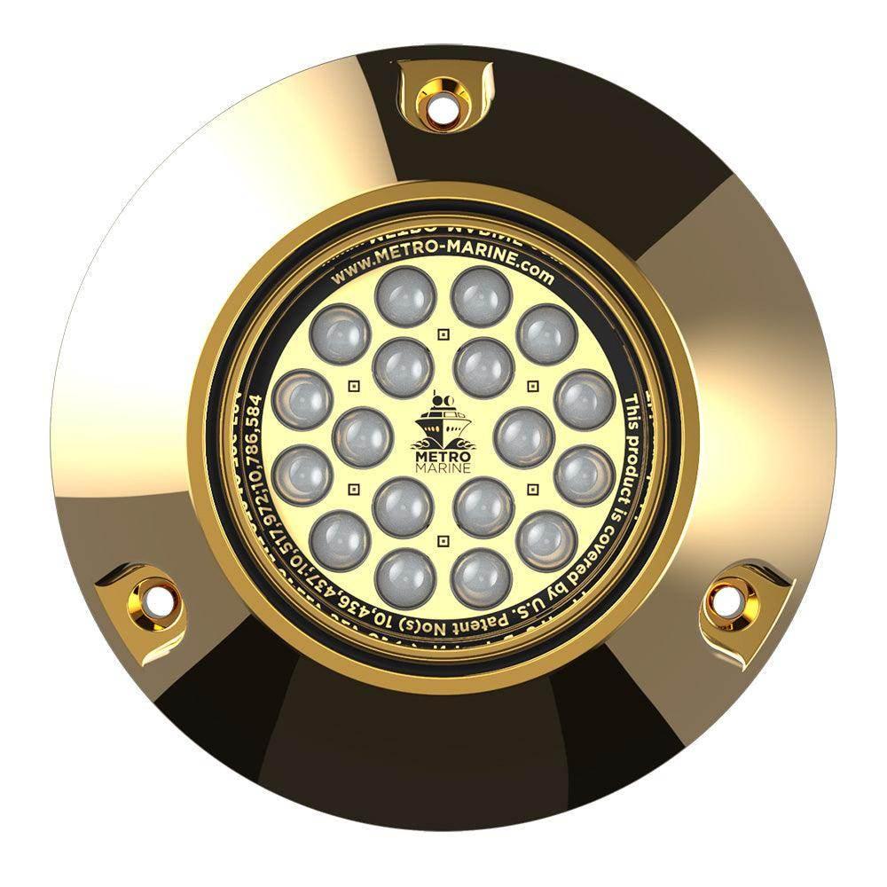 Metro Marine High-Output Submersible Underwater Light w/Intelligent Monochromatic LEDs - Blue, 45 Beam [F-BMR1-B3-45] Metro Marine