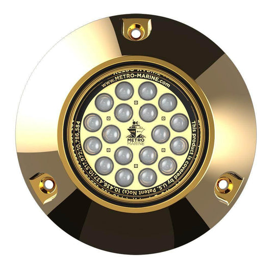Metro Marine High-Output Submersible Underwater Light w/Intelligent Monochromatic LEDs - Blue, 45 Beam [F-BMR1-B3-45] Metro Marine
