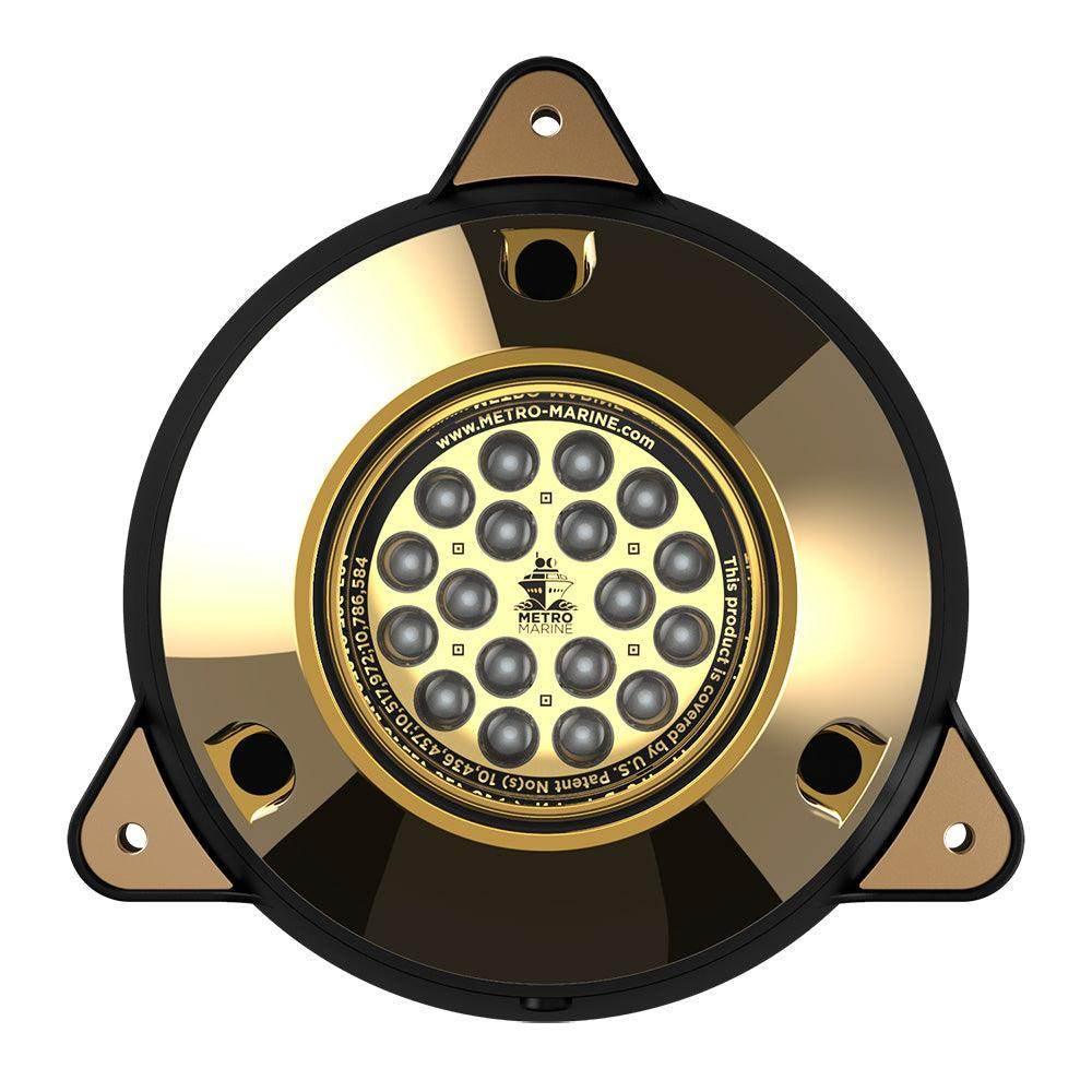 Metro Marine High-Output Surface Mount Underwater Light w/Intelligent Monochromatic LEDs - Green, 45 Beam [F-SMR1-G3-45] Metro Marine