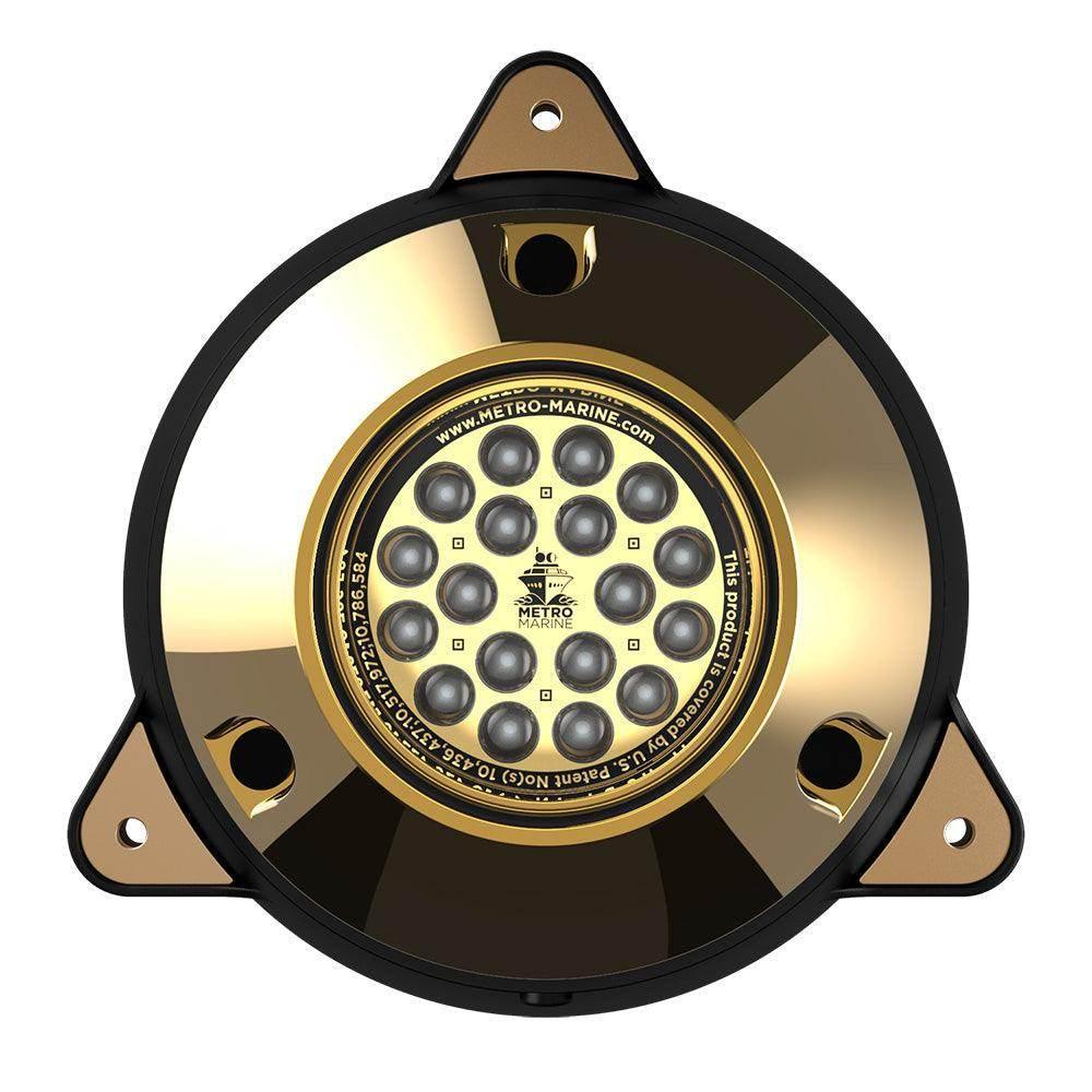 Metro Marine High-Output Surface Mount Underwater Light w/Intelligent Monochromatic LEDs - Aqua, 45 Beam [F-SMR1-A3-45] Metro Marine