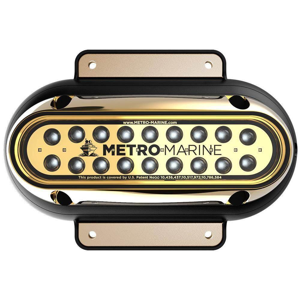Metro Marine High-Output Elongated Surface Mount Light w/Intelligent Monochromatic LEDs - Aqua, 90 Beam [F-SME1-H-A3-90] Metro Marine