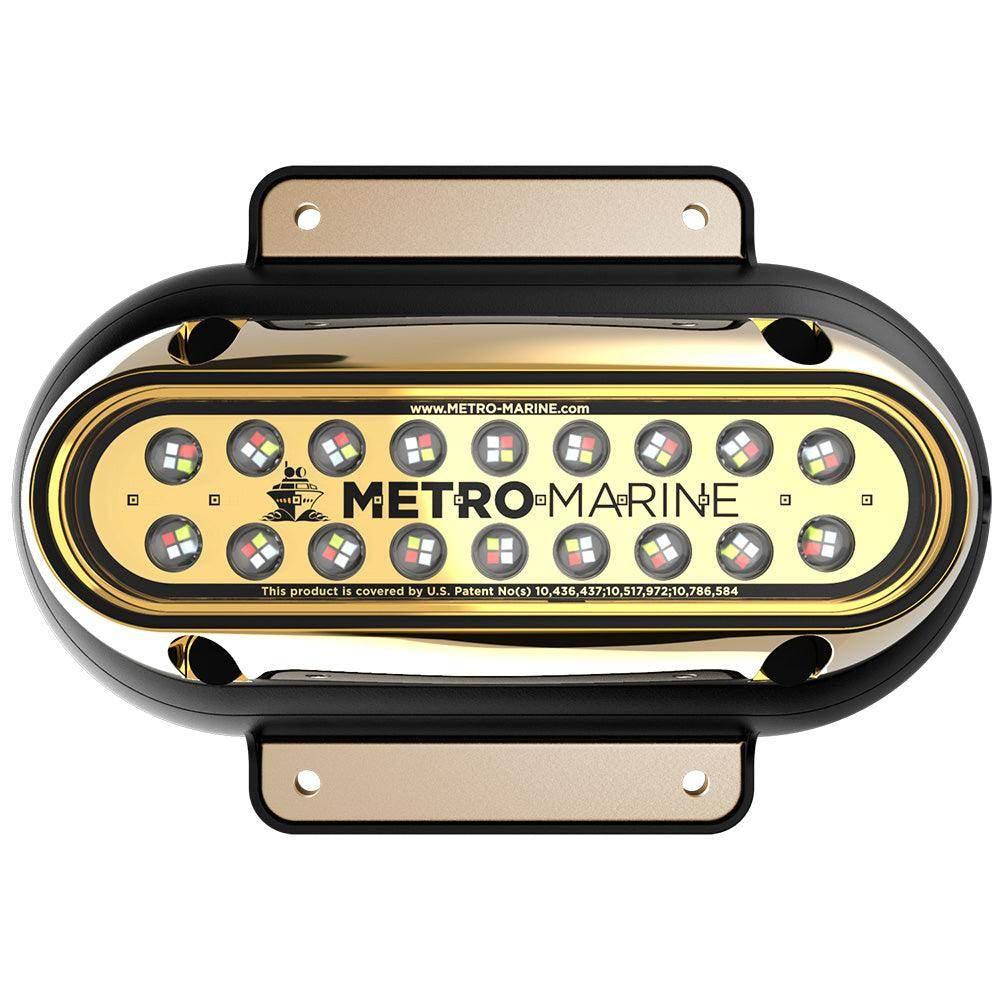 Metro Marine High-Output Elongated Surface Mount Light w/Intelligent Full Spectrum LEDs - RGBW, 90 Beam [F-SME1-H-FS-90] Metro Marine