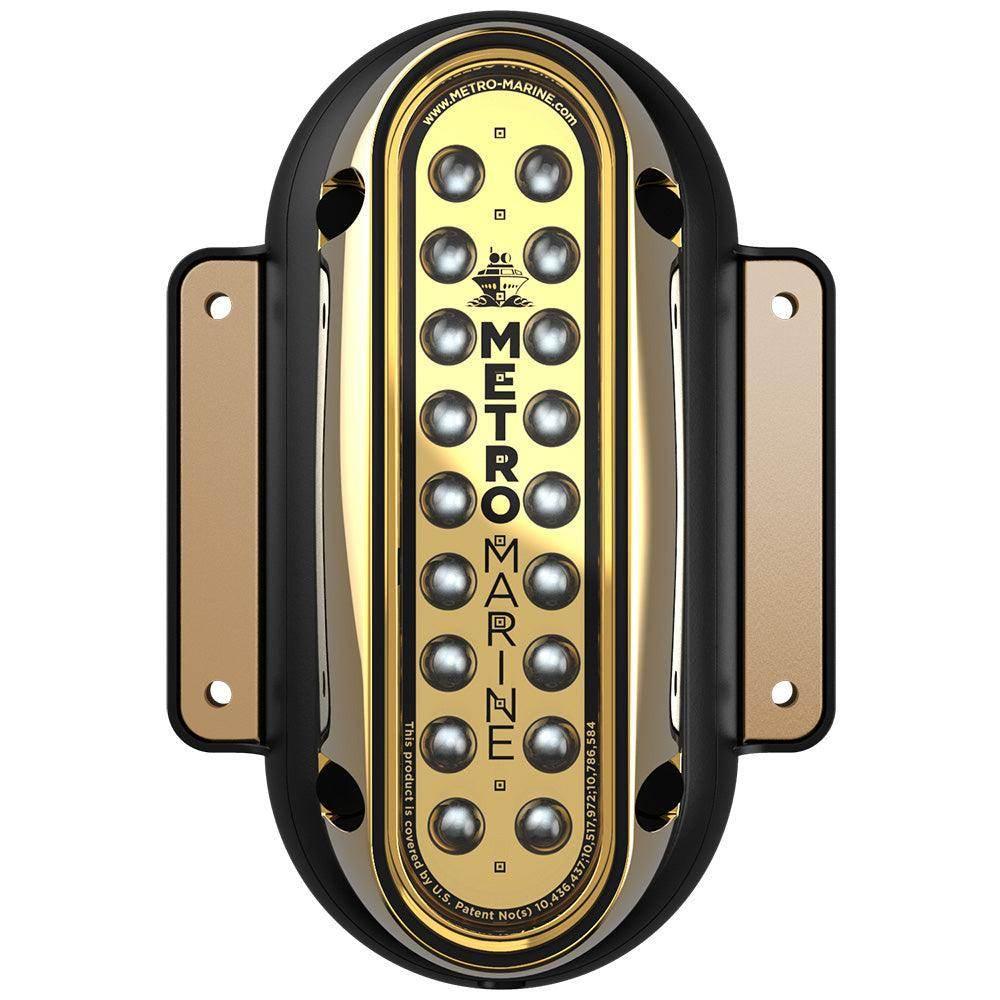 Metro Marine High-Output Vertical Surface Mount Light w/Intelligent Monochromatic LEDs - Aqua, 45 Beam [F-SME1-V-A3-45] Metro Marine