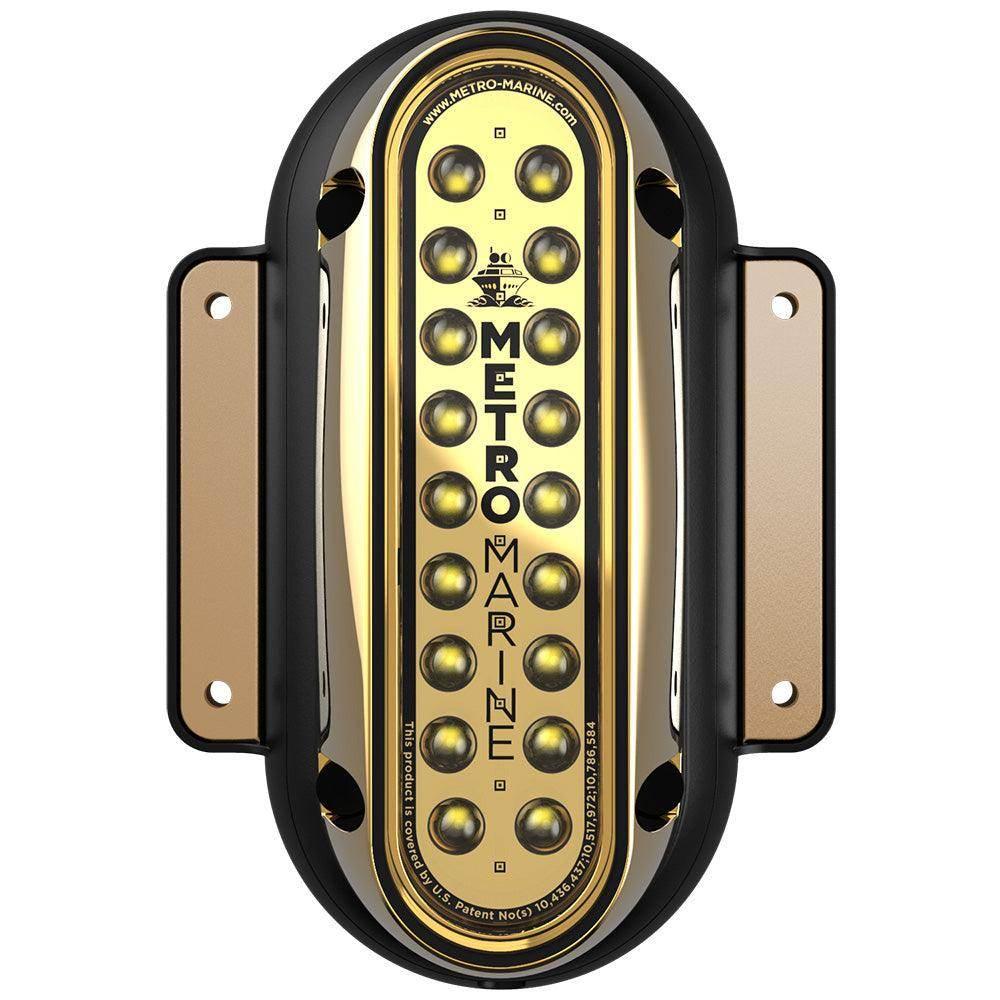Metro Marine High-Output Vertical Surface Mount Light w/Intelligent Monochromatic LEDs - White, 45 Beam [F-SME1-V-W3-45] Metro Marine
