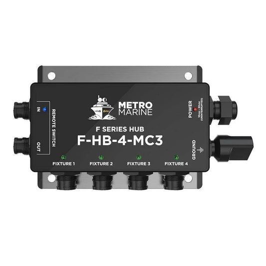 Metro Marine Single Color Hub - 4 Outputs [F-HB-4-MC3] Metro Marine