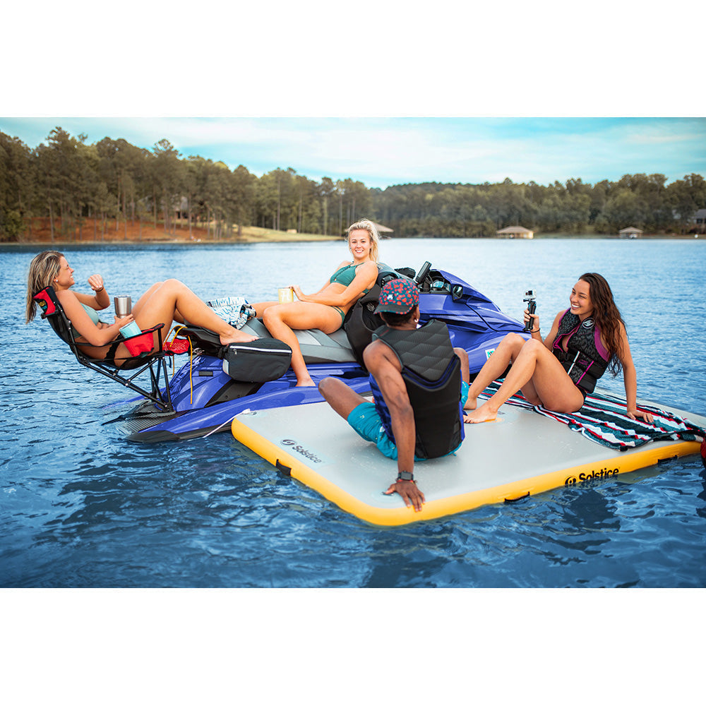 Solstice Watersports 8 x 5 Inflatable Dock [30805] - Premium Inflatable Docks & Mats  Shop now 