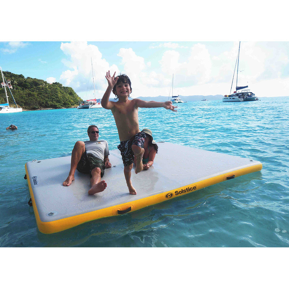 Solstice Watersports 10 x 10 Inflatable Dock [31010] - Premium Inflatable Docks & Mats  Shop now 
