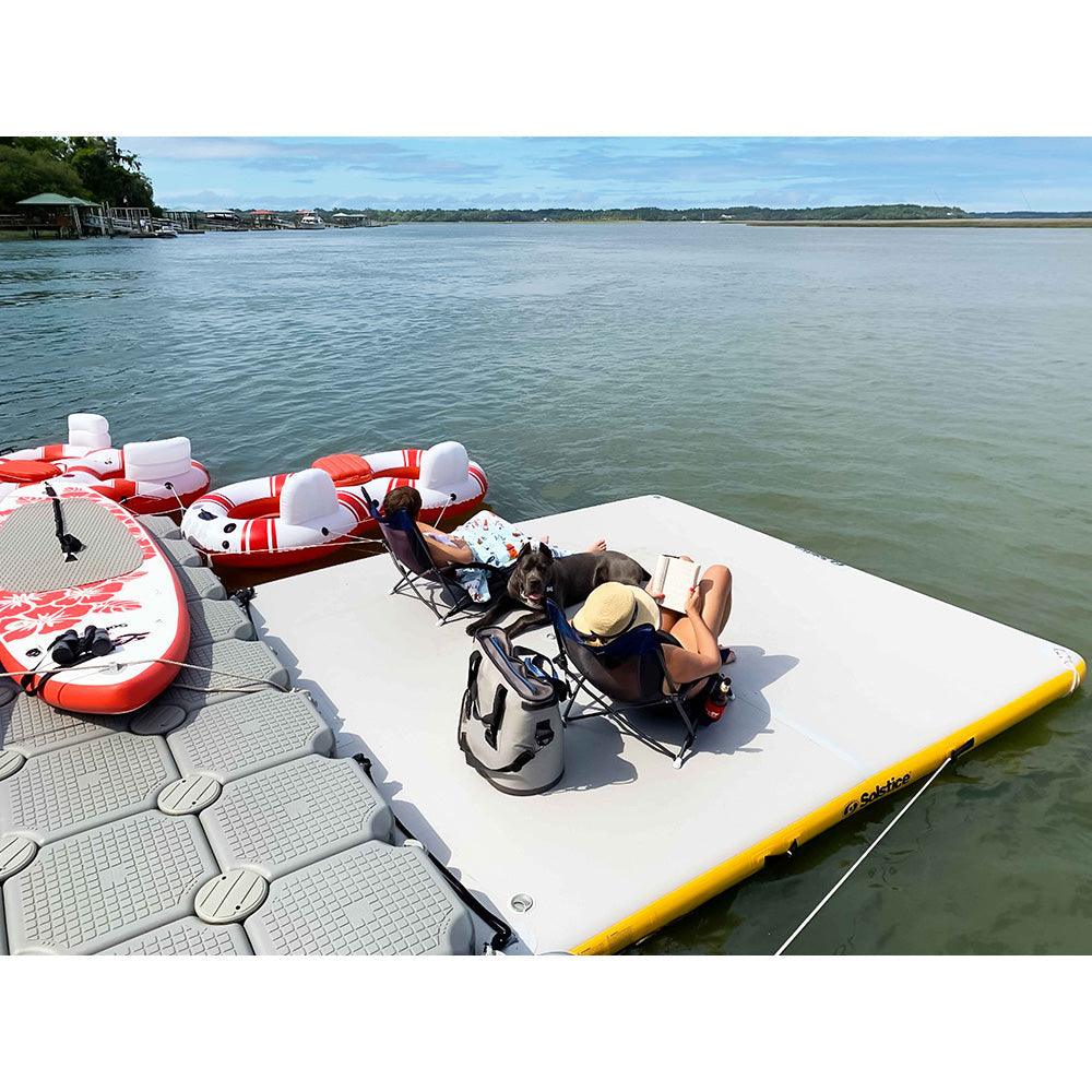 Solstice Watersports 10 x 10 Inflatable Dock [31010] - Premium Inflatable Docks & Mats  Shop now 