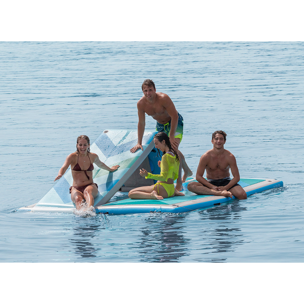Solstice Watersports 10 x 8 Convertible Slide Dock [36108] - Premium Inflatable Docks & Mats  Shop now 
