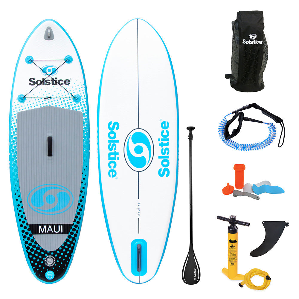 Solstice Watersports 8 Maui Youth Inflatable Stand-Up Paddleboard [35596] Besafe1st™ | 