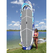 Solstice Watersports 16 Maori Giant Inflatable Stand-Up Paddleboard w/Leash 4 Paddles [35180] - Besafe1st® 