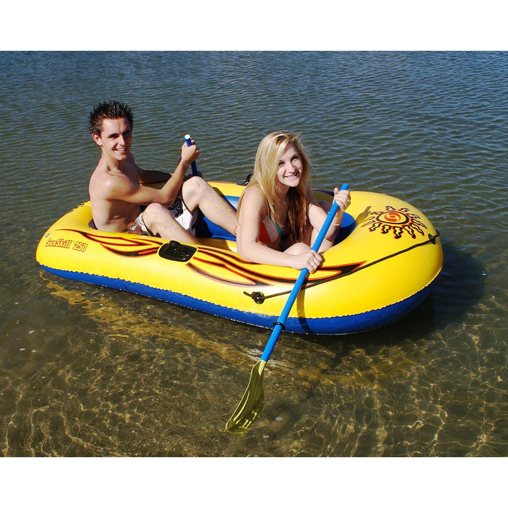 Solstice Watersports Sunskiff 2-Person Inflatable Boat [29250] - Besafe1st® 