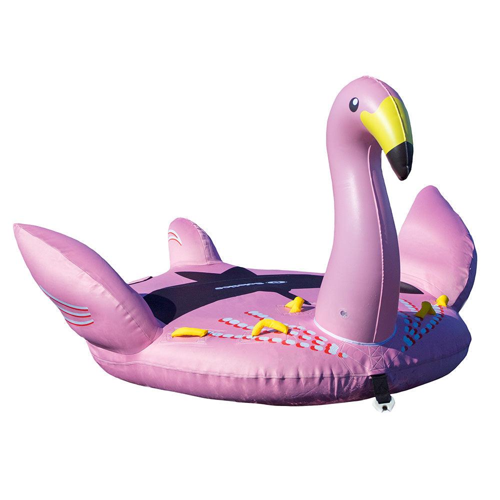 Solstice Watersports 1-2 Rider Lay-On Flamingo Towable [22302] - Besafe1st® 