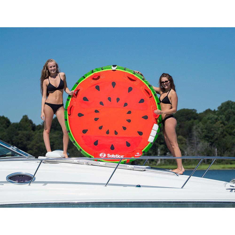 Solstice Watersports 1-2 Rider Watermelon Island Towable [22202] - Besafe1st® 