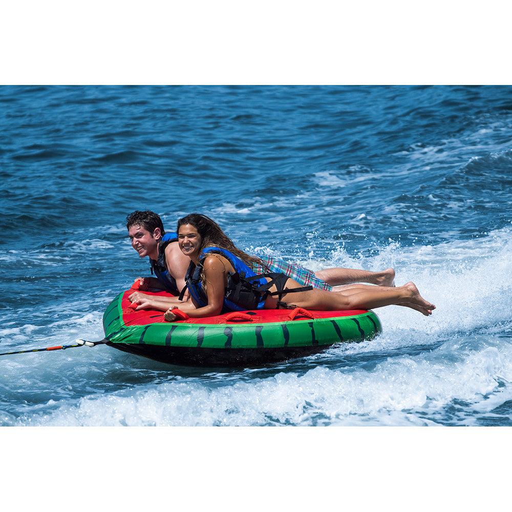 Solstice Watersports 1-2 Rider Watermelon Island Towable [22202] - Besafe1st® 