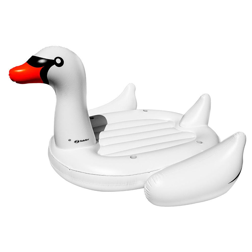 Solstice Watersports Mega Swan Inflatable Island [19671] - Besafe1st® 