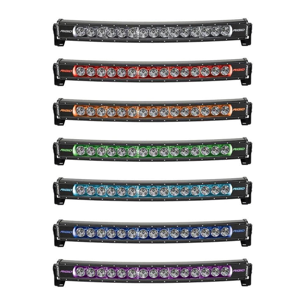 RIGID Industries Radiance + Curved 50" Light Bar - RGBW [350053] RIGID Industries