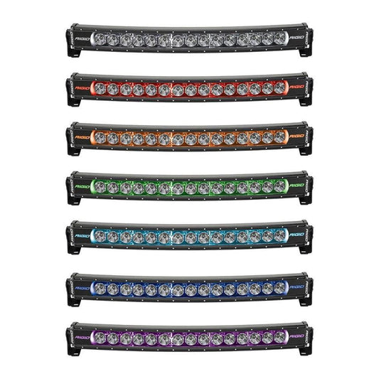 RIGID Industries Radiance + Curved 50" Light Bar - RGBW [350053] RIGID Industries