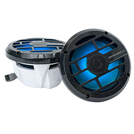 Roswell R Series 7.7 Marine Speakers - Anthracite Grille - 80W RMS 160W Peak Power [C920-1912] - Besafe1st