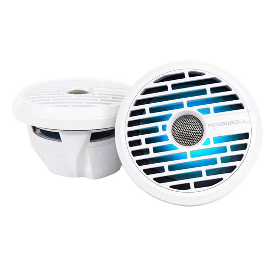 Roswell R1 7.7 Marine Speakers - White - 90W RMS 180W Peak Power [C920-21140] - Besafe1st