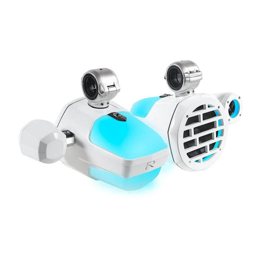 Roswell R1 Pro Tower Speakers - White - 200W RMS 400W Peak Power [C920-1910W] - Besafe1st