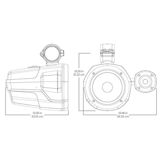 Roswell R1 Pro Tower Speakers - Black - 200W RMS 400W Peak Power [C920-1910] - Besafe1st