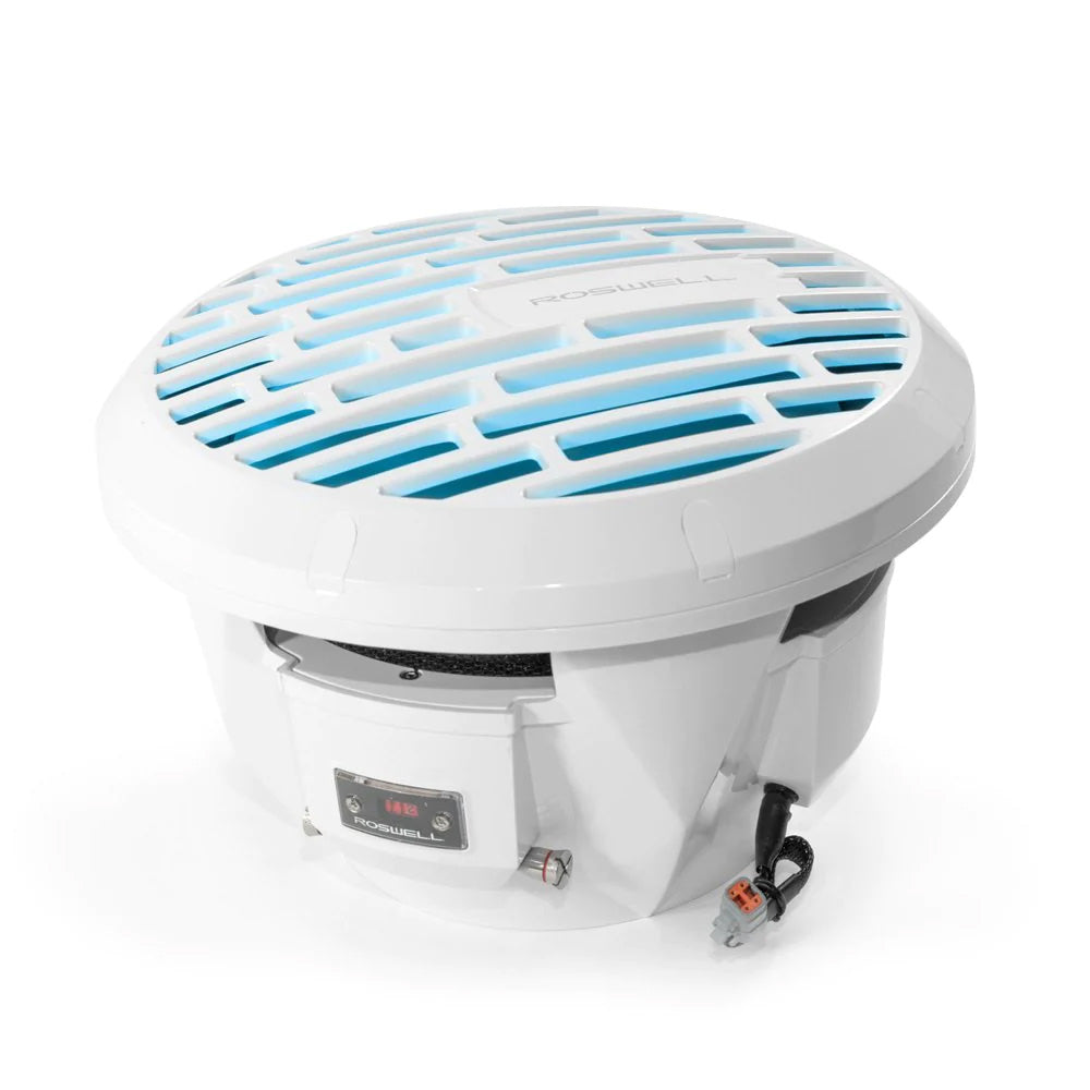Roswell R1 12" Subwoofer - White - 500W RMS 1000W Peak Power [C920-1810] - Besafe1st