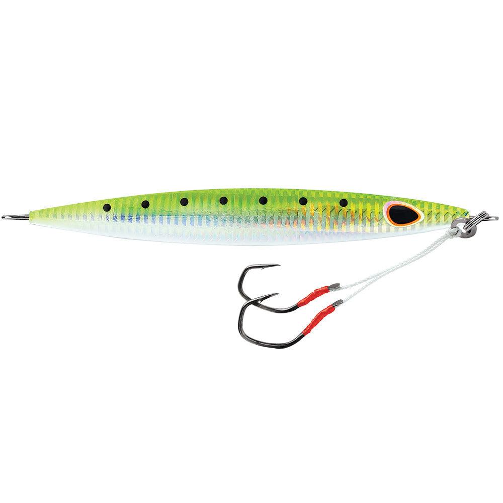 Williamson Kensaki 120 Jig - 5.25" - 4.25oz - UV Green Sardine Zebra [KSJ120UVGSZ] - Premium Hard & Soft Baits Besafe1st®  Shop now 