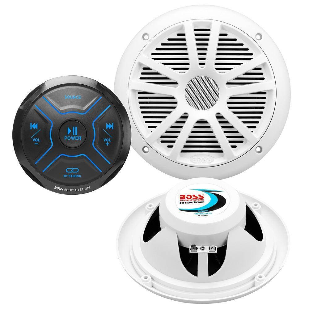 Boss Audio MG150W.6 Kit w/MGR150B  2 MR6W Speakers [MG150W.6] Boss Audio